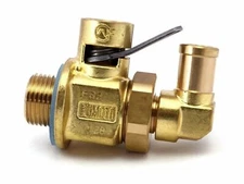 Fumoto F309L Oil Drain Valve with L Elbow for Cummins B and QSB Diesel Engines