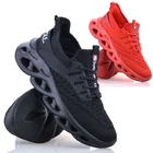 Mens Memory Foam Casual Running Walking Lace Up Gym Sports Trainers Shoes Size