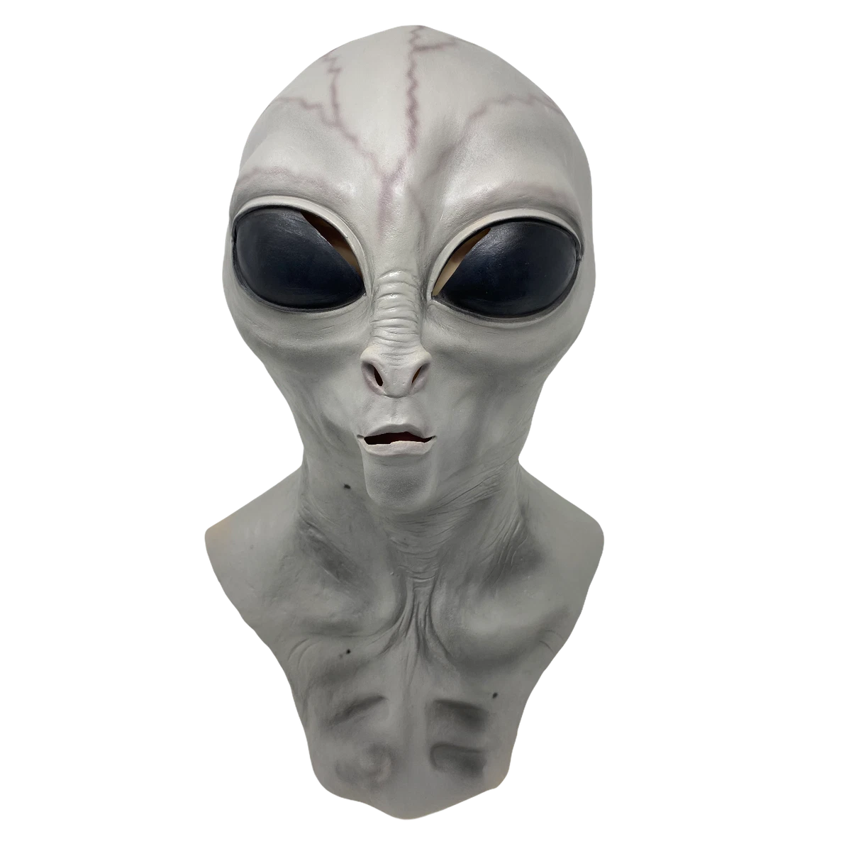 Grigio Alien Maschera UFO Extra Terrestre Roswell Costume
