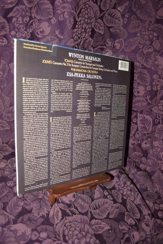 WYNTON MARSALIS Concerto For Trumpet 1986 CBS Masterworks 42096 Tomasi NM/EX - Picture 4 of 13