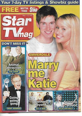 Daily Star TV  Mag (7 May 2005) Emmerdale - Katie & Robert, Ben Price