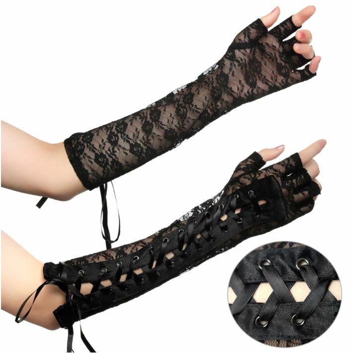 最終値下げfetico LACE FINGERLESS GLOVES BLACK 最終値下げfetico LACE FINGERLESS GLOVES BLACK LACE