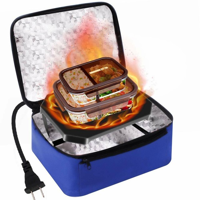 12/110V Portable Insulated Food Warmers Electric Lunch Box/bags for
