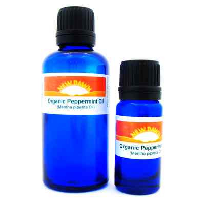 ÄTHERISCHES PFEFFERMINZÖL - Bio & Reine Aromatherapie Massageöle 10ml oder 50ml