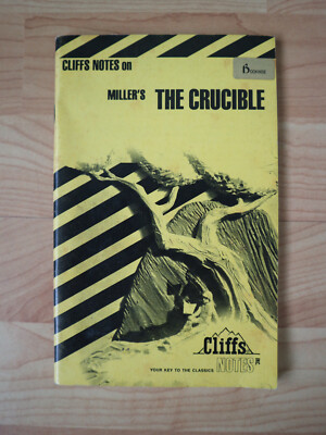 Cliffs Notes on Miller's  Crucible Zustand Gut!!