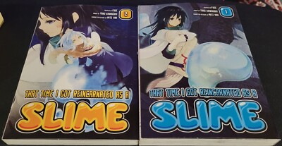 That Time I Got Reincarnated as a Slime manga vol 1,2 (Kodansha USA)
