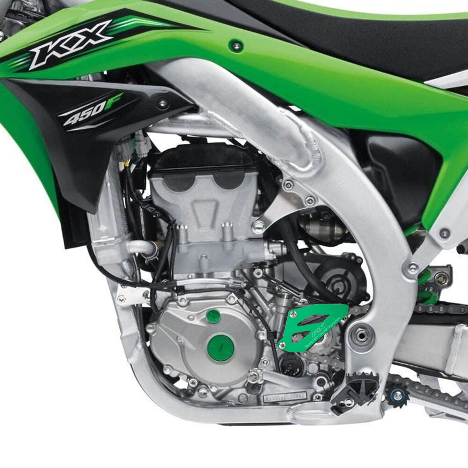 Protector protector de cubierta de cadena de piñón delantero CNC para KAWASAKI KX250 KX250F KX450F Foto 2 de 4