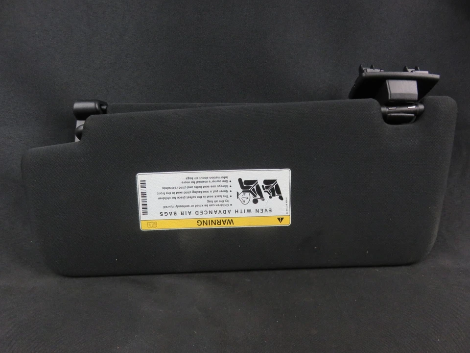 Parasol pasajero delantero derecho Mercedes Benz S550 negro 14 17 A2228100710 OEM Foto 2 de 4