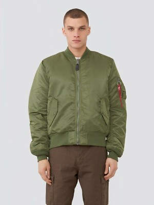 Alpha Industries Slim Fit MA-1 Flight Jacket/Bomber