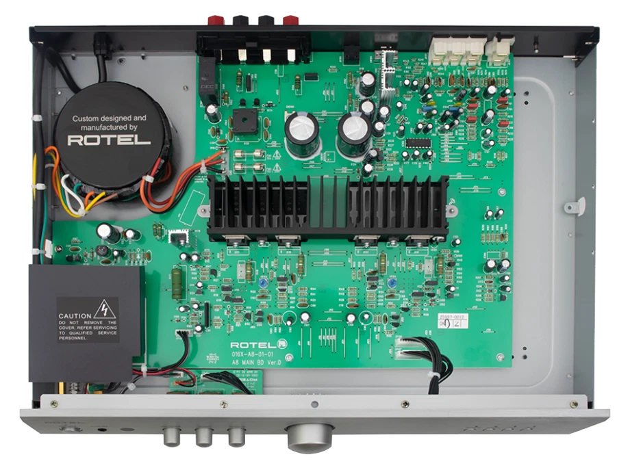 Rotel A8 Nero Amplificatore Integrato Stereo in classe AB - Immagine 3 di 4