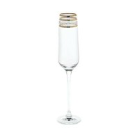Sektglas Charisma Golden Flower Schampus Prosecco Champagner 150Ml Klar Panto