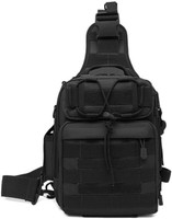 Huntvp Taktische Brusttasche MilitäR Schultertasche Wasserabweisend Sling Rucksa