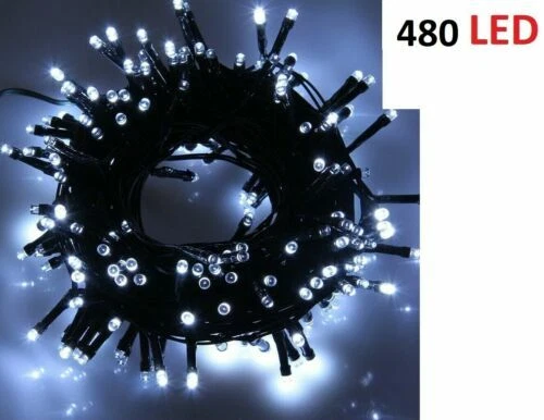 Luci di Natale esterno bianco