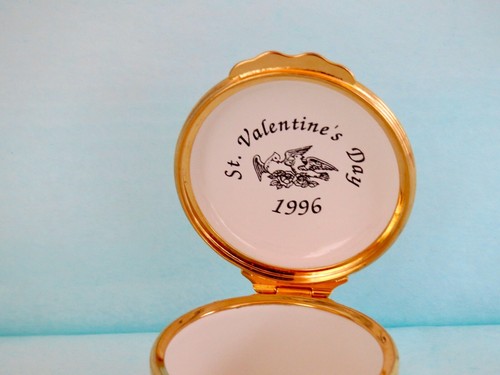 Love& Hearts HALCYON DAYS SAN VALENTINO SMALTO PORTAGIOIE 1996 Collezione - Foto 2 di 6