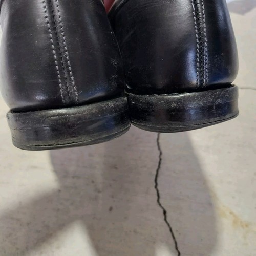 ALLEN EDMONDS "Lake Forest" 1030 black leather penny loafers shoes 12 D - Picture 8 of 10