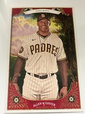 JUAN SOTO 2023 Topps ALLEN & GINTER Baseball Oversized 5x7 Box Topper BC-6