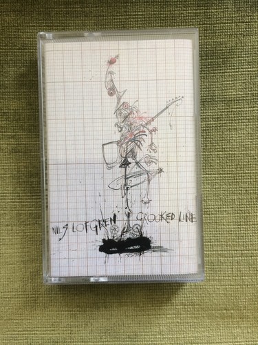 NILS LOFGREN CROOKED LINE 1992 CASSETTE TAPE