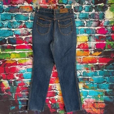 Vintage Gitano High Waist Denim Jeans Size 13/14 Measures 28 x 32