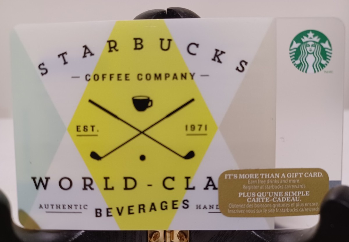 STARBUCKS CANADA CARD 2014