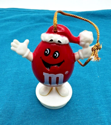 Vintage 1988 M&Ms Christmas Ornament - MMs M M Tree Decoration
