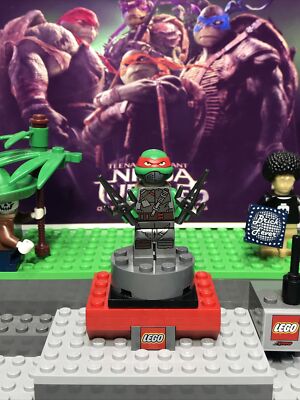 Lego TMNT Mini Figuren Sammlung Serie Raphael Tnt026 / 2014