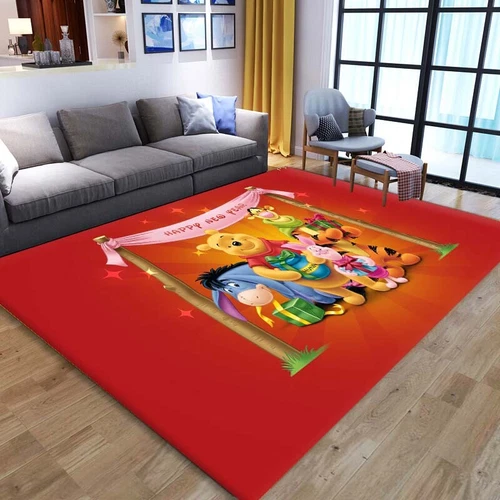 Alfombra 3D Winnie The Pooh alfombra de salón alfombra de suelo alfombras antideslizantes DE - Imagen 29 de 29