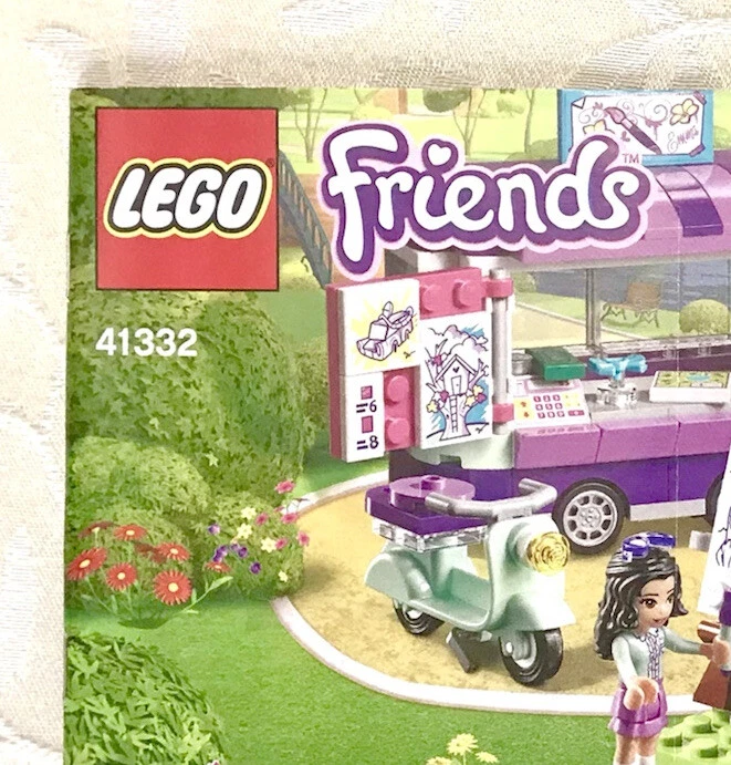 LEGO 41332 Instruction Booklet Manual Friends Emma s Art Stand