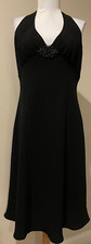 JONES NEW YORK Womens Black Evening Cocktail Occasion Dress - Sz 14 10