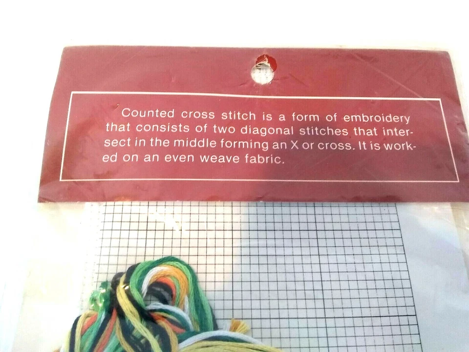 Vintage 1981 Lily Counted Cross Stitch Turtle Design Kit by Sandy Schenck Cute - Image 3 of 4