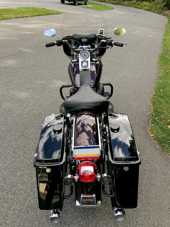 3.5" Deep Tone Throaty Sound Slip-On Mufflers Exhaust For 95-16 Harley Touring - Image 4 of 4