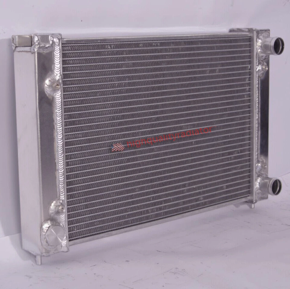 2ROWS 17" CORE  All Aluminum Radiator For 1982-1992 Volkswagen Golf/Jetta MT Foto 4 de 4