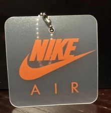 RARE Nike Air Jordan 4 What The Retro Tag Shoetag Hang tag Key Chain 4 WT4