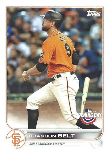 TOPPS MLB OPENING DAY 2022 single trading cards - Picture 32 of 141