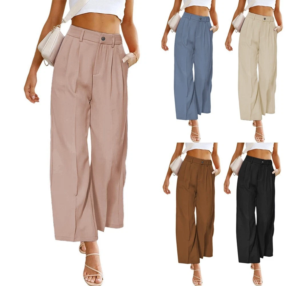 High waisted flowy shop dress pants