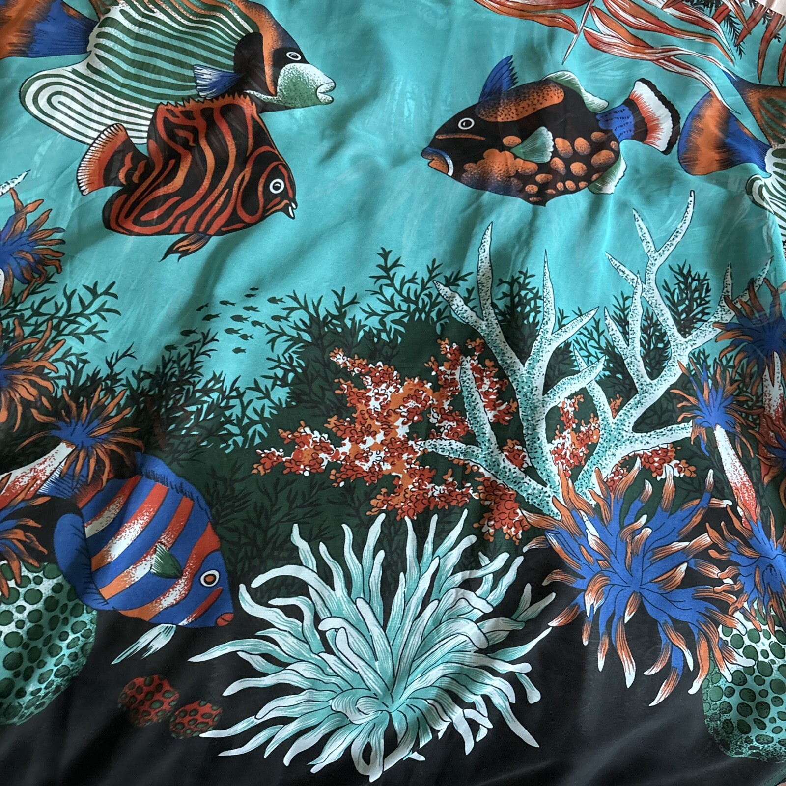 martinique rectangular polyester scarf under the … - image 6