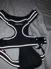 Rabbbitgoo Large Black Lifting Dog Harness, Size(19"-38"), for Large Breed Dog