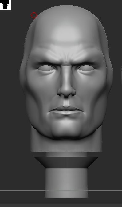 CUSTOM MEGO SILVER SURFER HEAD for 8
