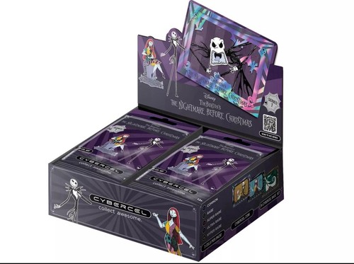The Nightmare Before Christmas Series 1 CYBERCEL Foil Sealed Box - Picture 2 of 2