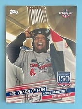 2019 Topps Opening Day Pedro Martinez 150 Years of Fun #YOF-19 Boston Red Sox