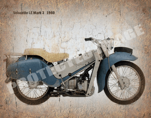 The Velocette MOTORCYCLE METAL TIN SIGN POSTER WALL PLAQUE