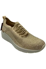 Skechers Women's Street Billion Rhinestone Slip-On Sneakers Natural
