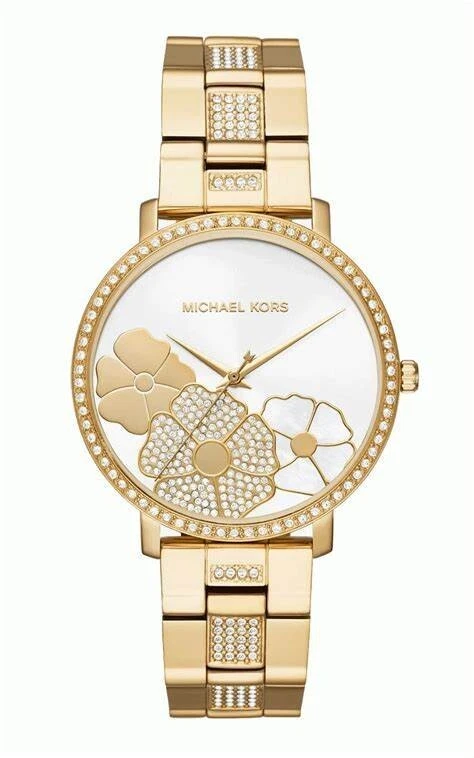Michael kors floral best sale watch