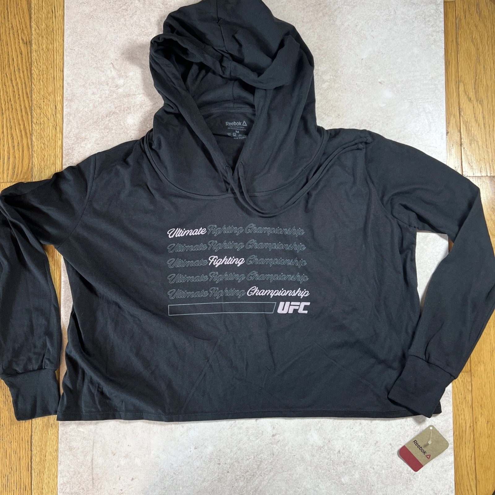 UFC Women’s Med Reebox Cropped Hoodie Lightweight