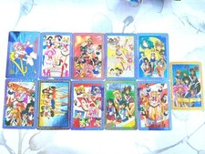 Rare Sailor Moon Prism Holographic Sticker Trading Card Set A
