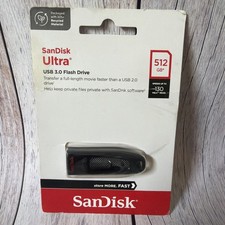 SanDisk SDCZ48-512G-AW46 USB 3.0 (512 GB) Ultra Flash Drive Brand New Sealed