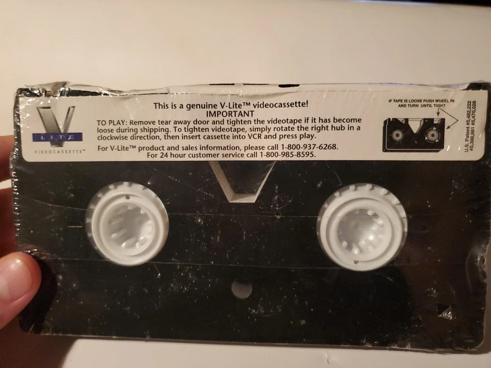 Dead Prez Let's Get Free 2 Videos ("These Are The Time & Hip-Hop") V-Lite VHS 📼 - Image 3 of 4