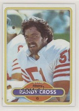 1980 Topps Randy Cross #123 0a3