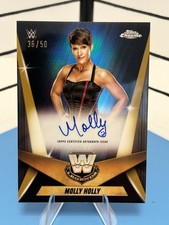 2025 WWE Topps Chrome Legendary Auto Molly Holly /50