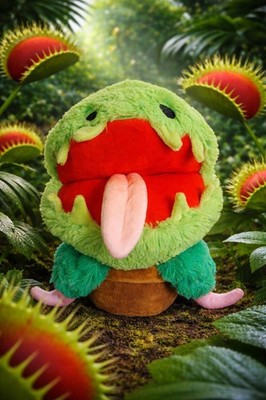 Squishable Venus Fly Trap Plush Mysterious Doctor Plague 16  Potted Plant