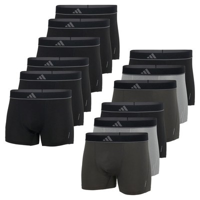 adidas Herren Boxershorts, 6er Pack - Trunks, Active Micro Flex Eco, Logo, ei...